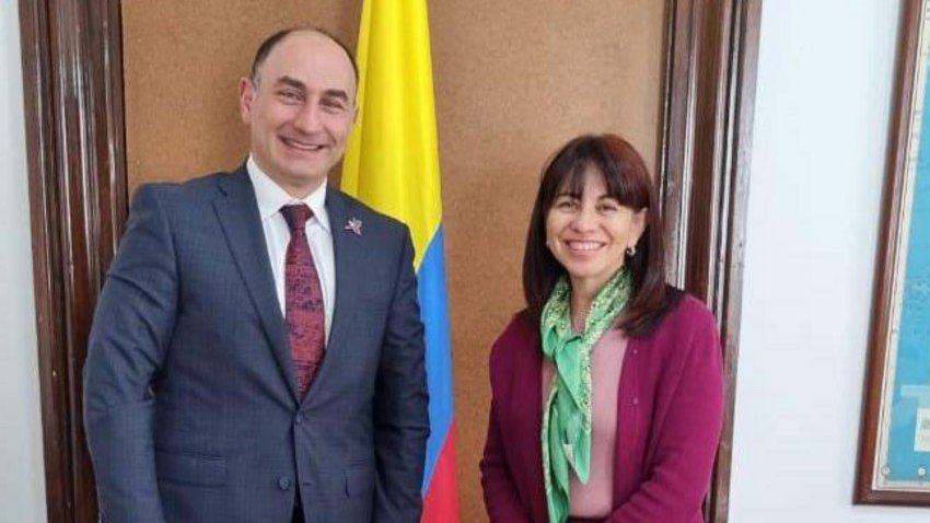 Azərbaycan səfiri Kolumbiya XİN-in idarə rəisi ilə bir sıra sahələrdə əməkdaşlığı müzakirə edib