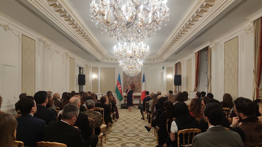 Parisdə Dünya Azərbaycanlılarının Həmrəyliyi Günü təntənə ilə qeyd edilib