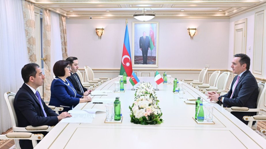 Azərbaycan-İtaliya əməkdaşlığının genişləndirilməsi yolları müzakirə edilib