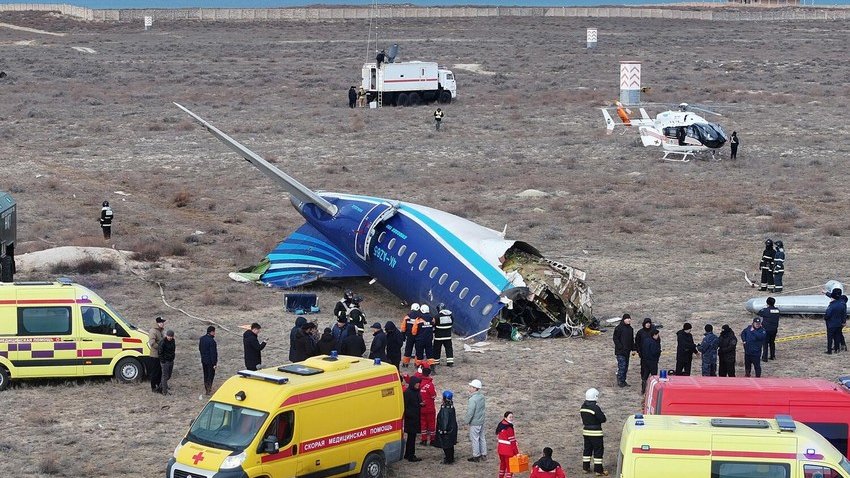 Qazaxıstanın nəqliyyat naziri Aktaudakı təyyarə qəzasının təfərrüatlarını açıqlayıb