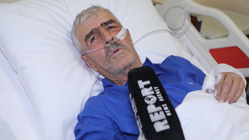 Qəzada xəsarət alan: Qazaxıstanda bizə yaxşı baxıblar, burada da qayğımıza qalırlar