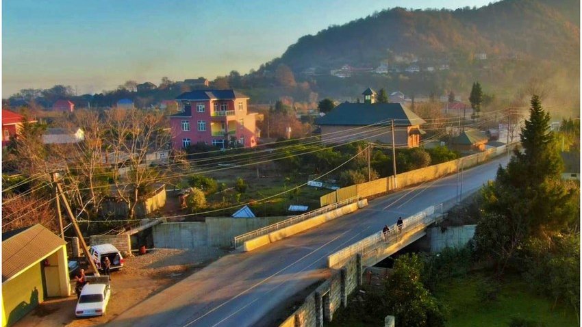 Astarada yeni avtomobil körpüsü inşa olunub