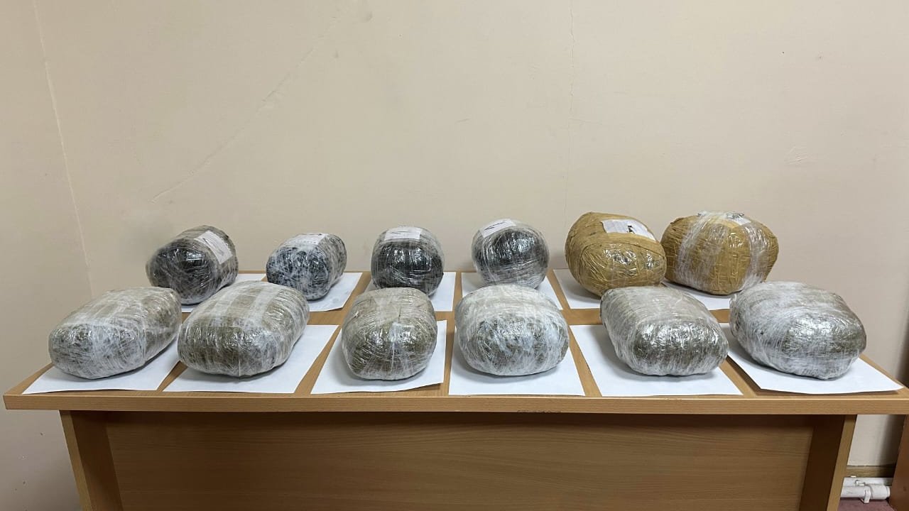 İrandan Azərbaycana 68 kq narkotik vasitənin keçirilməsinin qarşısı alınıb