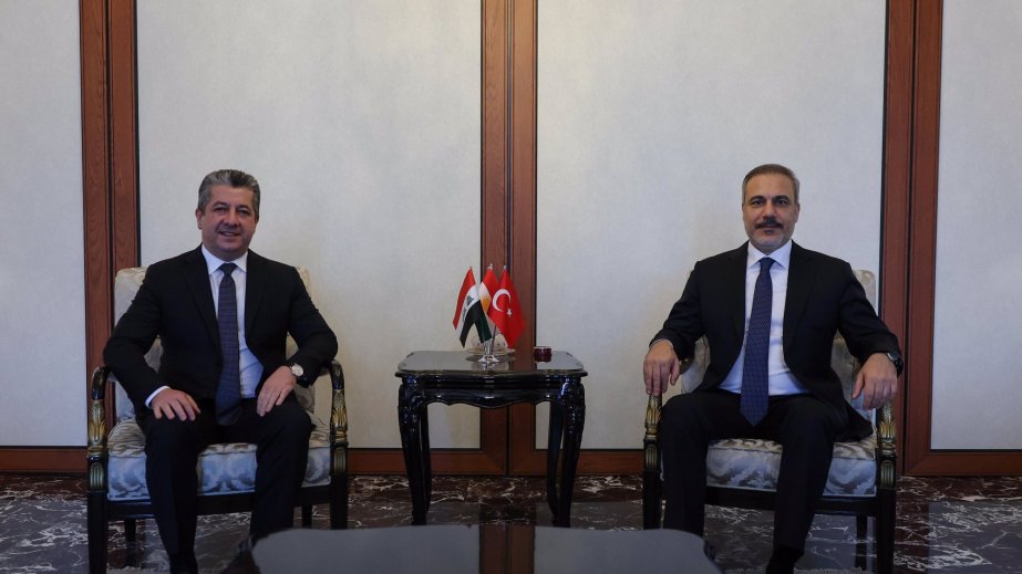 Məsud Bərzani Türkiyədə səfərdədir