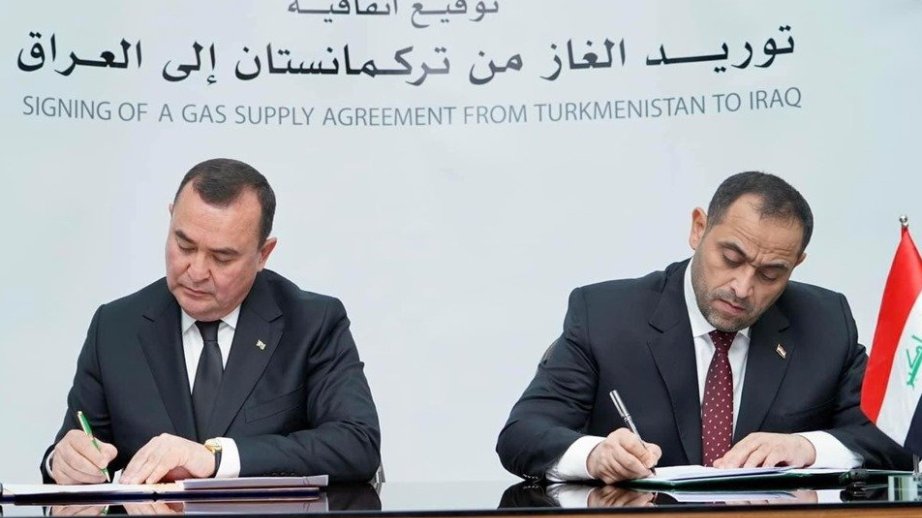 İraq Türkmənistanla qaz tədarükünə dair saziş imzalayıb