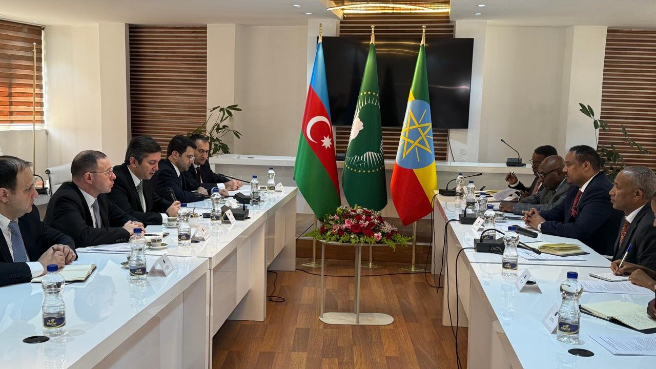 Azərbaycan ilə Efiopiya arasında bir sıra sahələrdə əməkdaşlıq müzakirə edilib (FOTO)