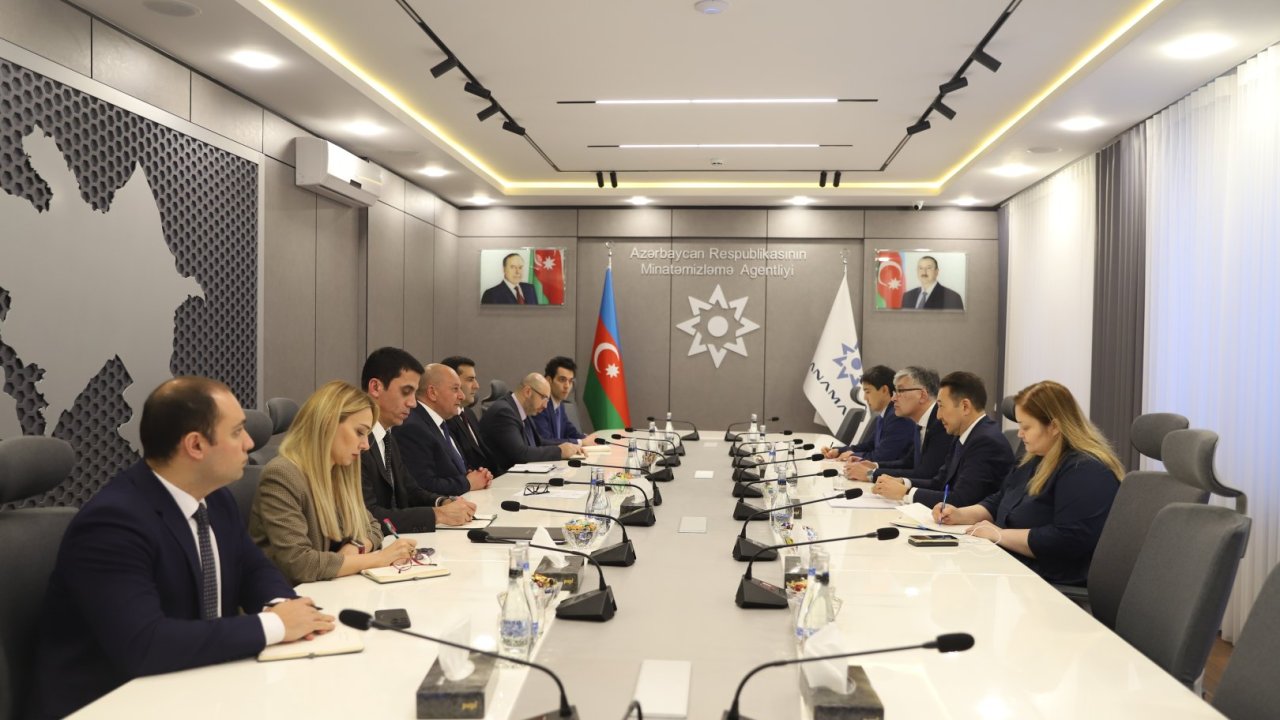 ANAMA-da Asiyada Qarşılıqlı Fəaliyyət və Etimad Tədbirləri üzrə Müşavirənin (AQEM) Baş katibi ilə görüş keçirilib (FOTO)