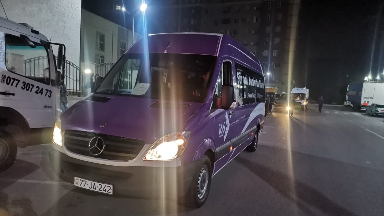 Cəbrayıl şəhərinə növbəti köç karvanı yola salınıb (FOTO/VİDEO)