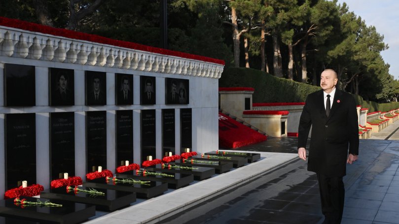 Prezident İlham Əliyev 20 Yanvar faciəsi ilə bağlı paylaşım edib (VİDEO)