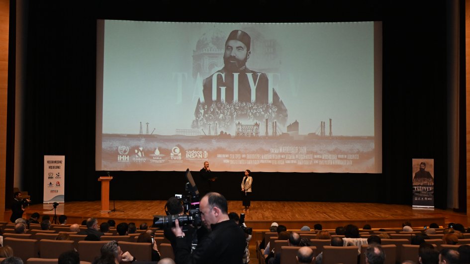 Nizami Kino Mərkəzində “Tağıyev” sənədli filminin təqdimatı olub