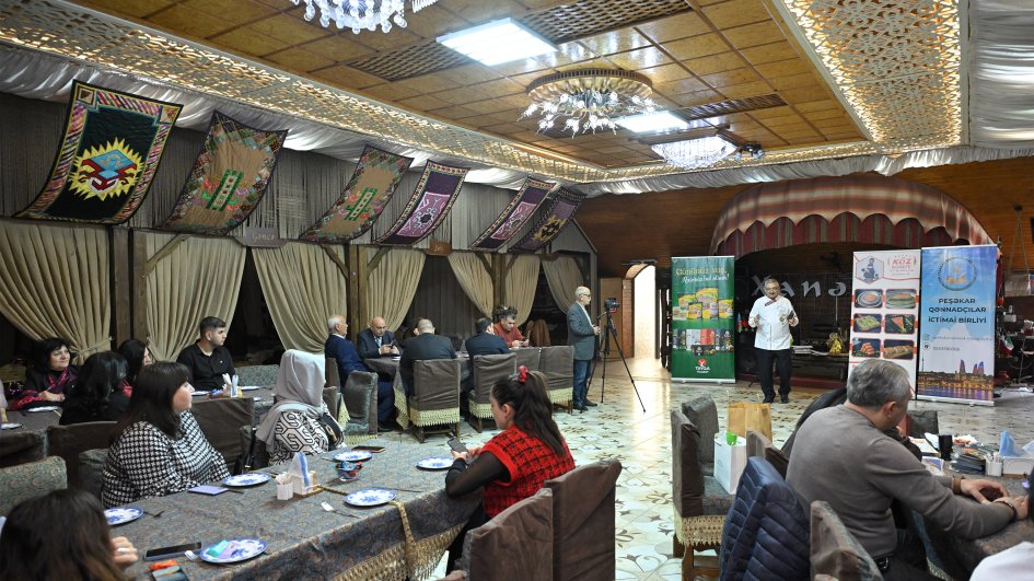 Azərbaycan Milli Kulinariya Assosiasiyasının hesabat iclası keçirilib