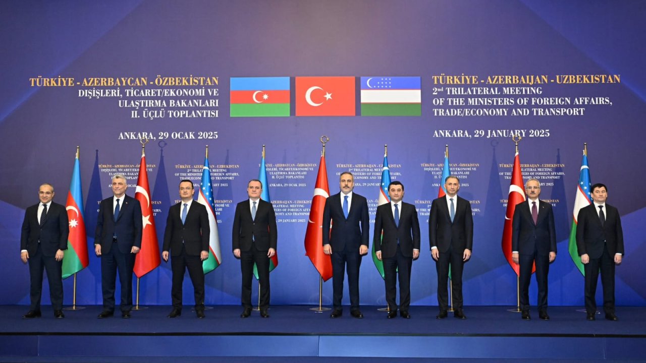 Azərbaycan, Türkiyə və Özbəkistan birgə fəaliyyəti gücləndirmək üçün növbəti addımları müəyyənləşdiriblər