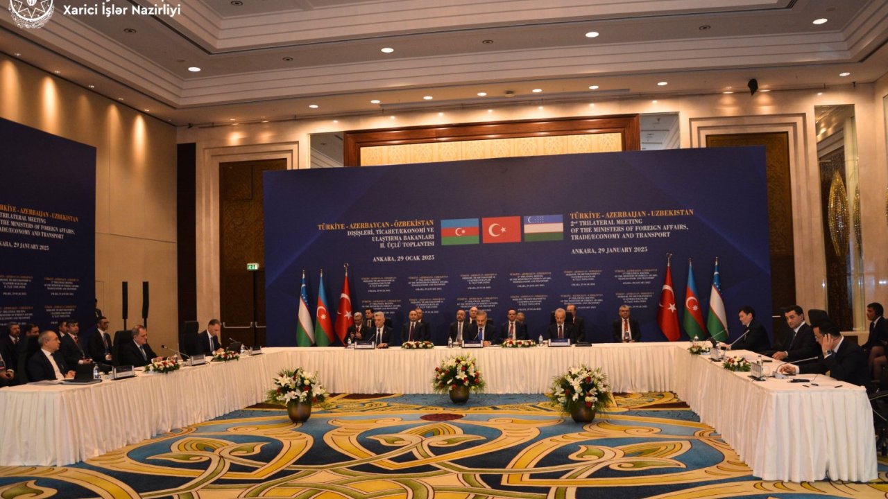 Azərbaycan, Türkiyə və Özbəkistan arasında imzalanan Ankara Bəyannaməsinin MƏTNİ