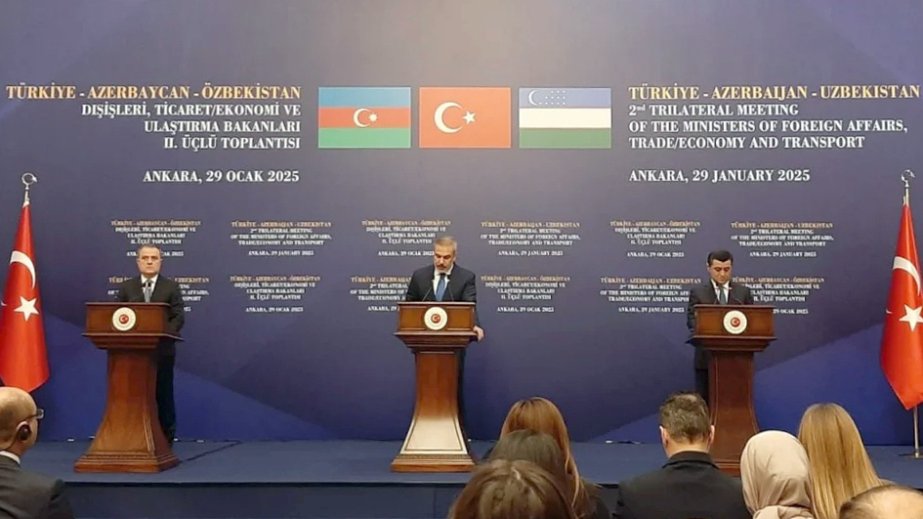 Turkish Foreign Minister hails high-level relations with Azerbaijan and Uzbekistan
