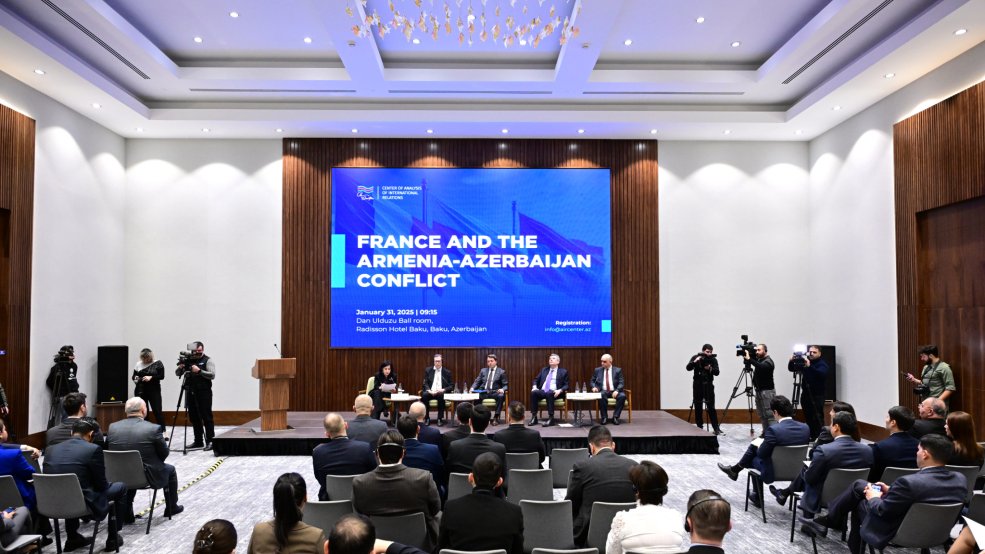 Bakıda “Fransa və Ermənistan-Azərbaycan münaqişəsi” mövzusunda beynəlxalq konfrans təşkil olunub
