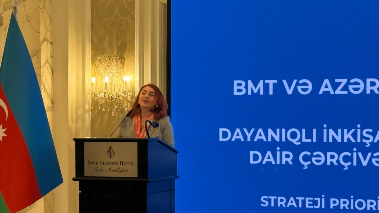 Bakıda Azərbaycanın 2030-cu ilə qədər olan dayanıqlı inkişaf prioritetlərinə həsr olunmuş tədbir keçirilir