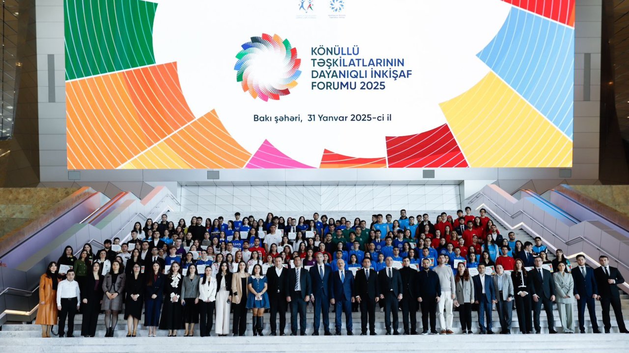 2 Fevral – Gənclər Gününə həsr olunmuş “Könüllü Təşkilatlarının Dayanıqlı İnkişaf Forumu” keçirilib