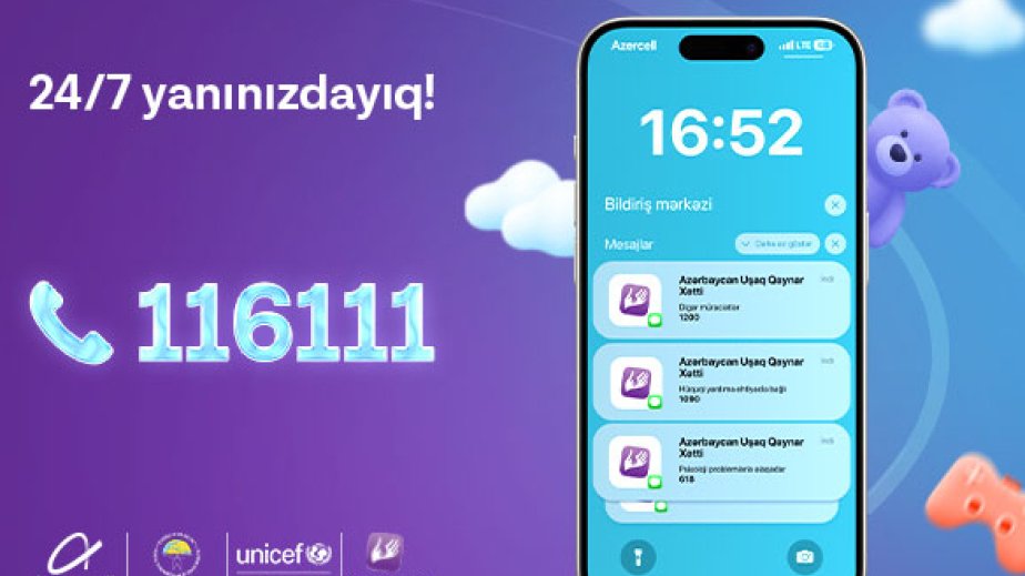 “Azərbaycan Uşaq Qaynar Xətt Xidməti” 2024-cü il üzrə hesabatını açıqlayır