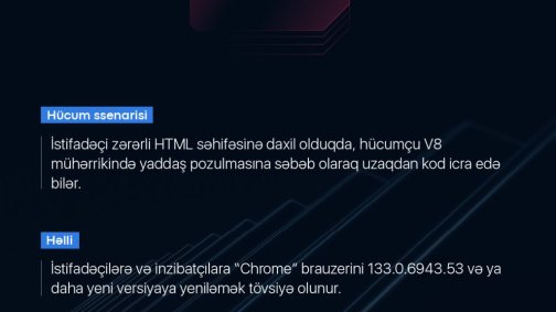 ETX: “Google Chrome” brauzerində kritik boşluq aşkarlanıb