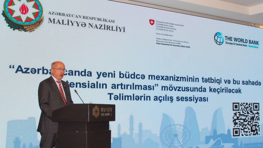 Azərbaycanda yeni büdcə mexanizminin tətbiqi və bu sahədə potensialın artırılması mövzusunda təlimlərə başlanılır