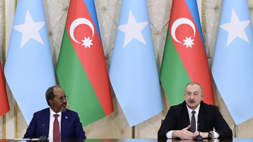 Azərbaycan və Somali prezidentləri mətbuata bəyanatlarla çıxış ediblər YENİLƏNİB