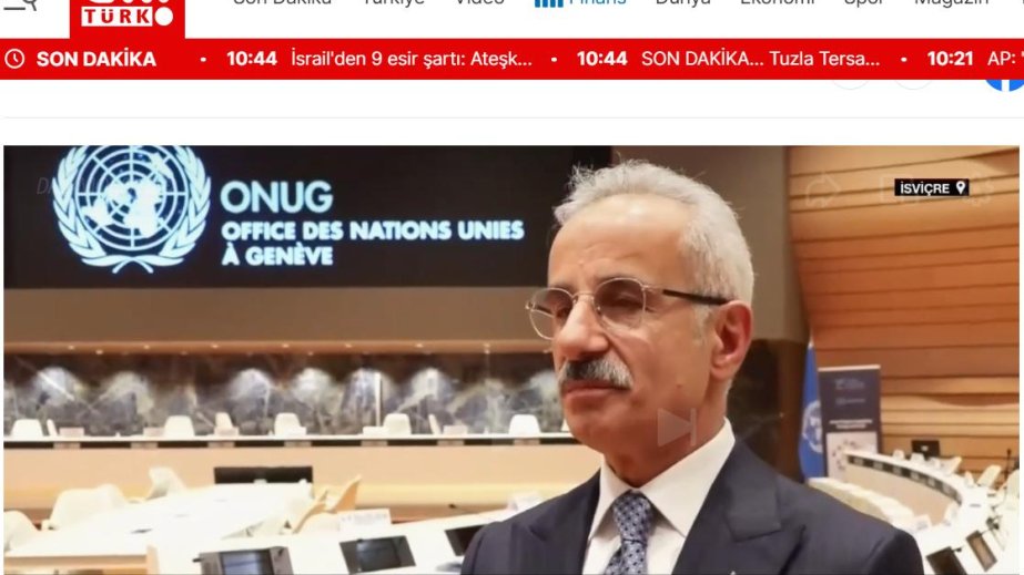 Türkiyənin nəqliyyat naziri: Zəngəzur dəhlizi mütləq açılacaq