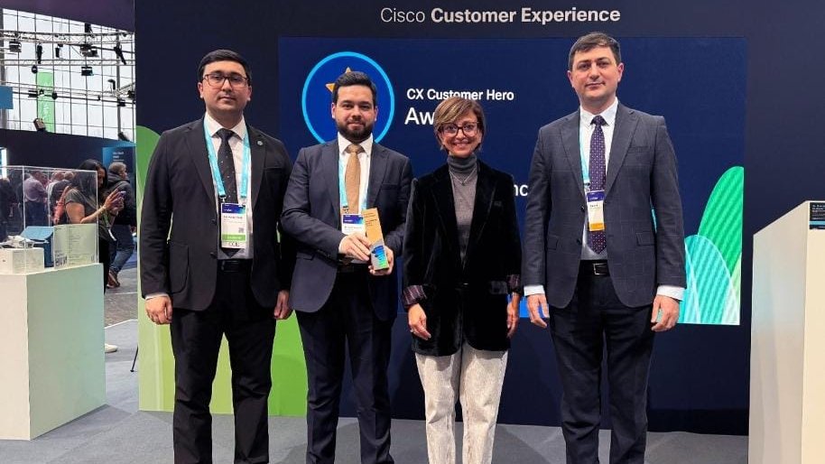 COP29 nüfuzlu “Cisco” şirkətinin mükafatına layiq görülüb