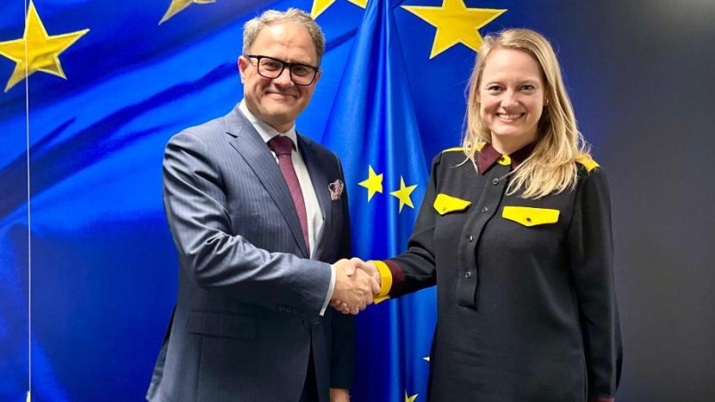 Qazaxıstan və Aİ Trans-Xəzər Beynəlxalq Nəqliyyat Marşrutunu müzakirə edib