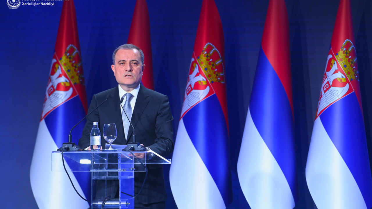 Ceyhun Bayramov Serbiyanın Dövlətçilik Günü münasibətilə təşkil olunmuş qəbulda iştirak edib