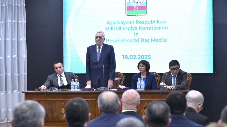 Prezident İlham Əliyev yenidən Azərbaycan Milli Olimpiya Komitəsinin prezidenti seçilib
