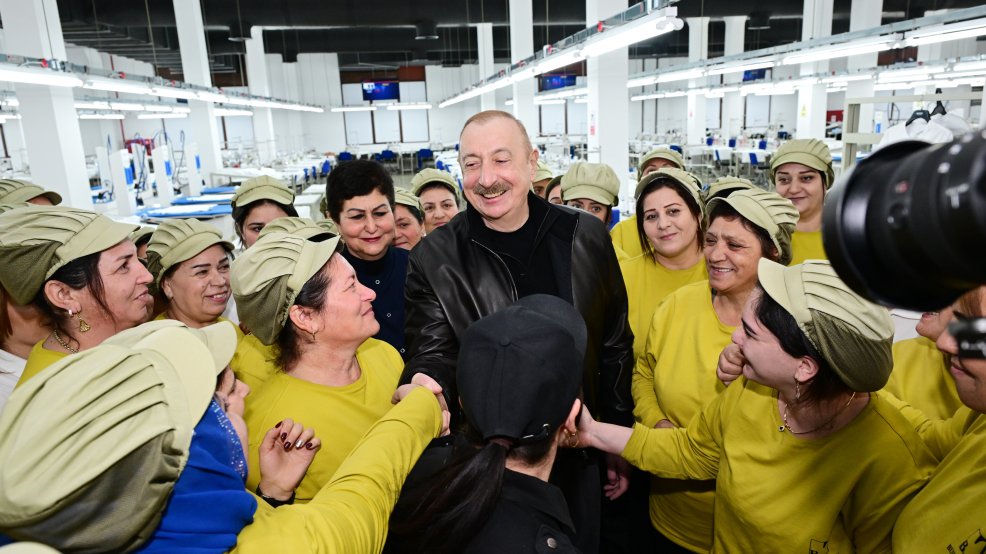 Azərbaycan-Özbəkistan birgə müəssisəsi olan Xankəndi tikiş fabriki ilə tanışlıq YENİLƏNİB