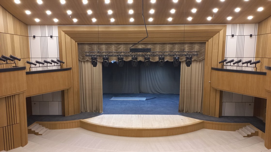 Ağdam Muğam Mərkəzində tikinti-quraşdırma işləri yekunlaşmaq üzrədir