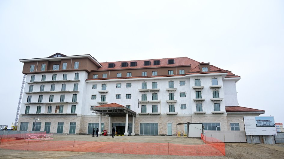 Ağdamda inşa edilən “Hilton Garden İnn” hoteli bölgədə turizmin inkişafına təkan verəcək