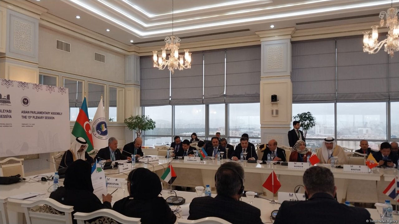 Asiya Parlament Assambleyasının iqtisadiyyat və dayanıqlı inkişaf üzrə yeddi qətnaməsinin layihəsi təsdiqləndi