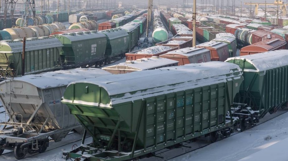 Qazaxıstanla Çin arasında dəmir yolu daşımalarının həcmi 18 faiz artıb