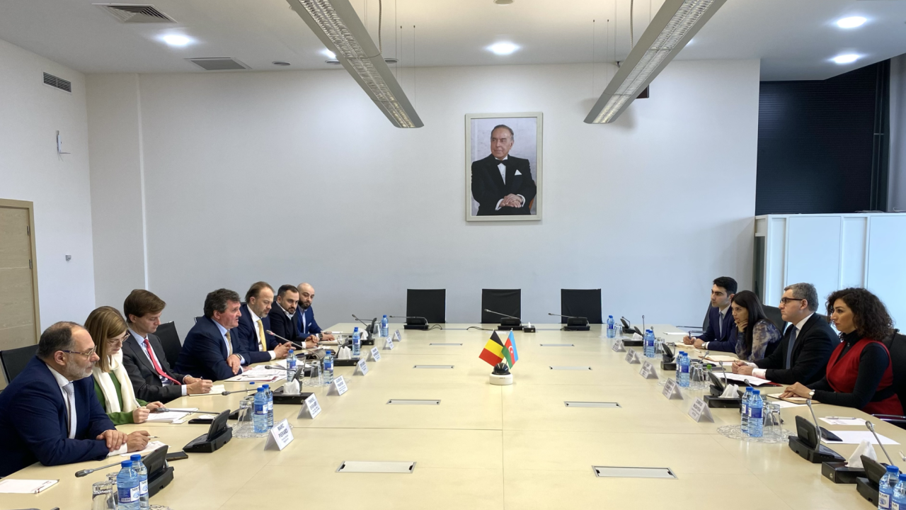 Azərbaycan və Belçika investisiya tərəfdaşlığının gücləndirilməsini müzakirə edib