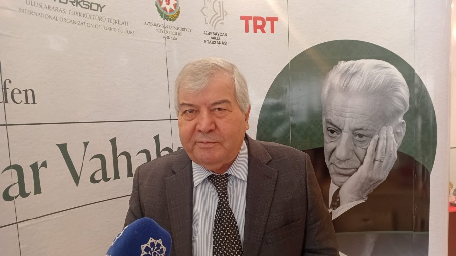 Sabir Rüstəmxanlı: Bəxtiyar Vahabzadə Azərbaycan mədəniyyətini türk dünyasında layiqincə təmsil edən böyük şəxsiyyət idi