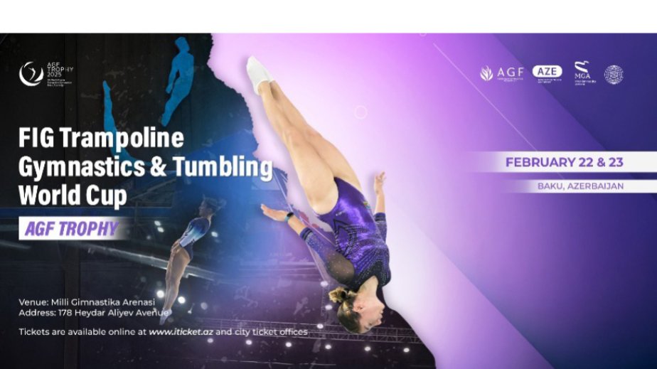 Bakıda batut gimnastikası və tamblinq üzrə Dünya Kuboku start götürüb