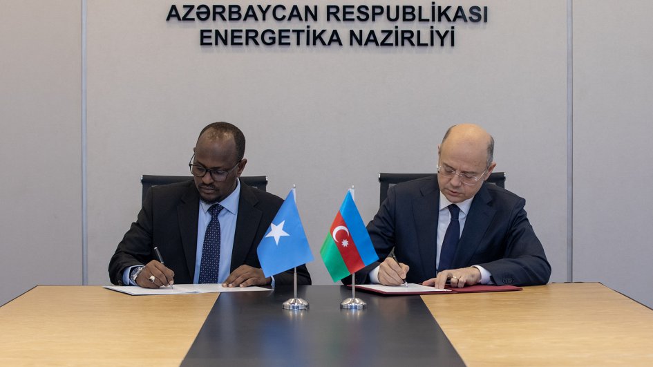 Azərbaycan və Somali neft-qaz sahəsində əməkdaşlığa dair Anlaşma Memorandumu imzalayıb
