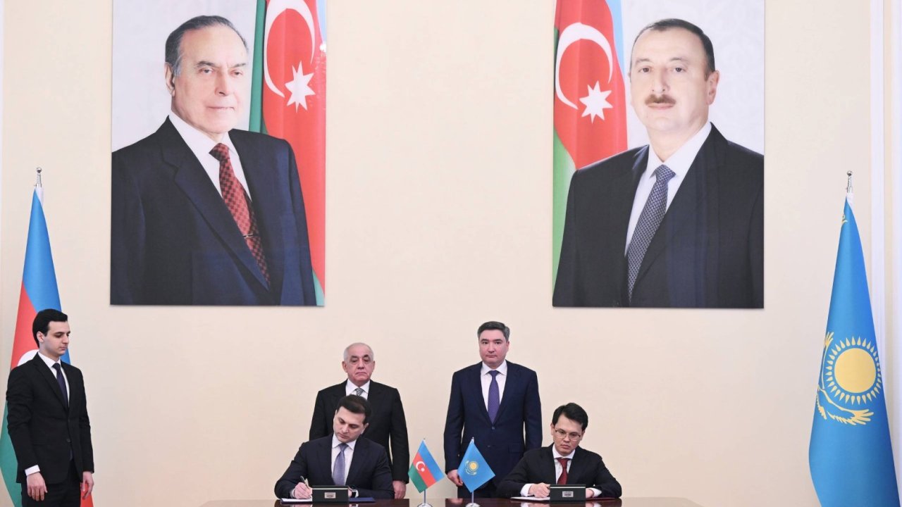 Bakıda Azərbaycan və Qazaxıstan arasında bir sıra sənədlər imzalandı