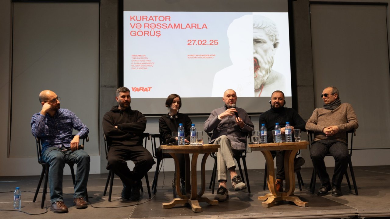 YARAT yerli və xarici rəssamların əsərlərindən ibarət “Mən və Nuhun gəmisi, Mən və dünya tufanı” adlı qrup sərgisini təqdim etdi