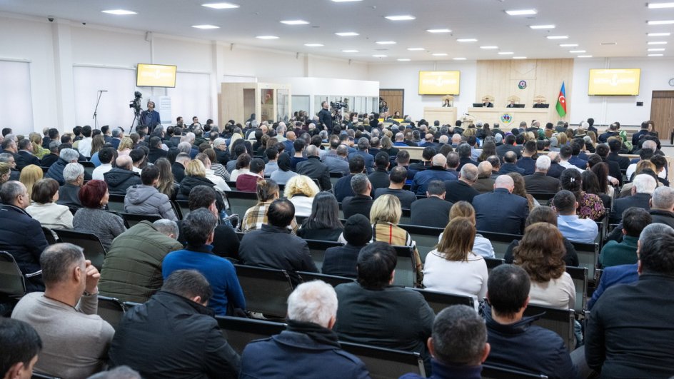 Azərbaycan xalqına qarşı çoxsaylı cinayətlərin törədilməsində təqsirləndirilən şəxslərin məhkəməsi davam etdirilir