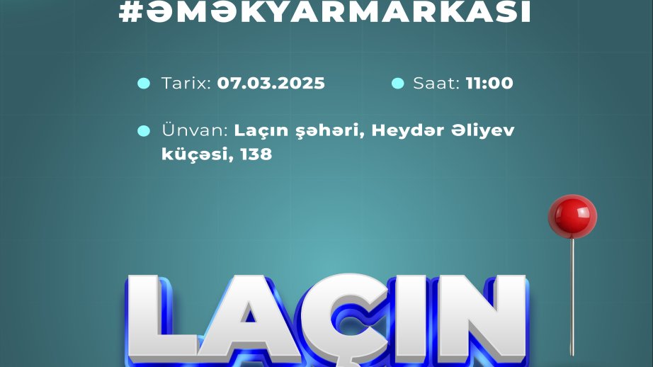 Laçın Beynəlxalq Hava Limanında işləmək istəyənlərin nəzərinə - əmək yarmarkası keçiriləcək