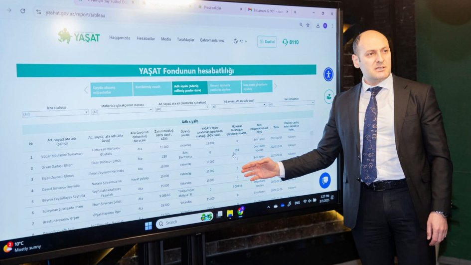 “YAŞAT” Fondu Azərbaycan bankları ilə əməkdaşlığı genişləndirir