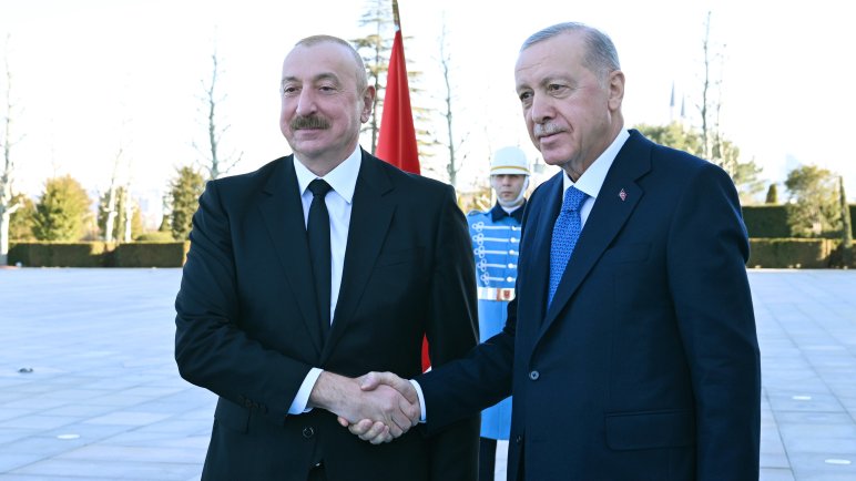 Prezident İlham Əliyev və Prezident Rəcəb Tayyib Ərdoğan İğdır-Naxçıvan qaz kəmərinin videobağlantı formatında açılış mərasimində iştirak ediblər (YENİLƏNİB-3) (FOTO/VİDEO)