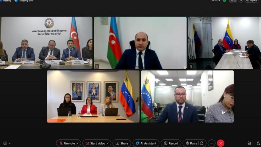 Azərbaycan və Venesuela XİN-ləri arasında məsləhətləşmələr keçirilib