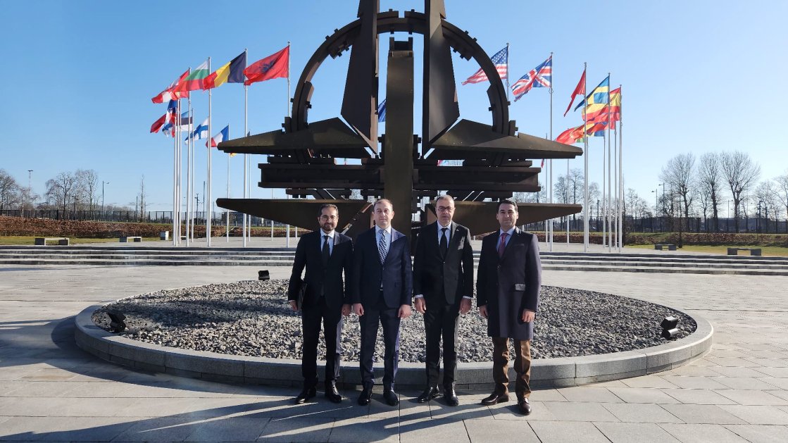 Milli Məclisin NATO Parlament Assambleyasındakı nümayəndə heyəti Brüsseldə işgüzar səfərdə olub