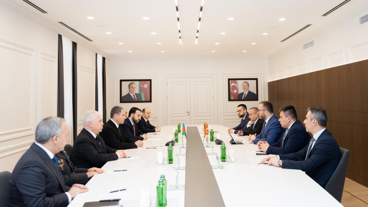 Azərbaycanla Şimali Makedoniya arasında kibercinayətkarlıqla mübarizədə əməkdaşlıq müzakirə edilib