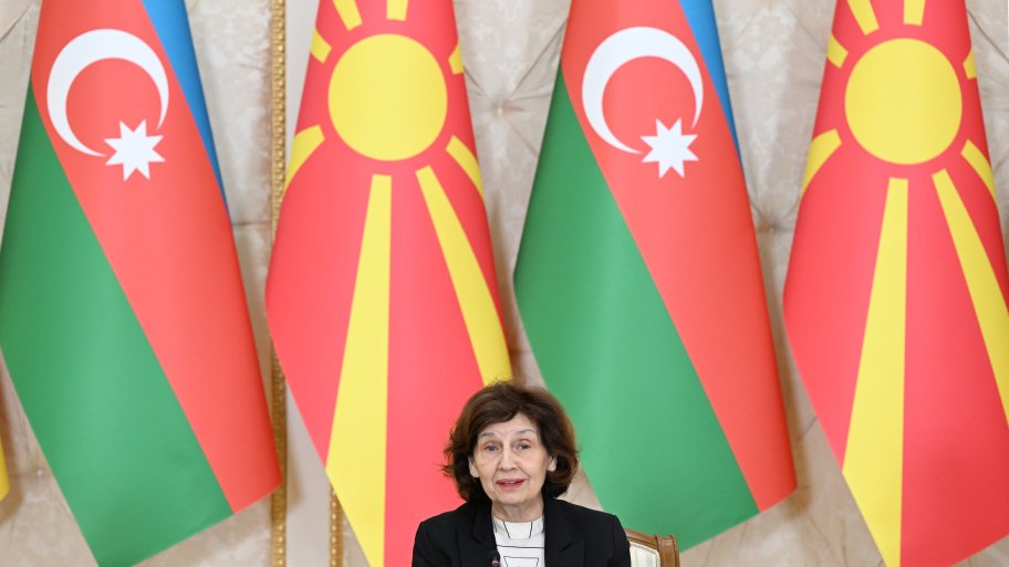 Azərbaycan beynəlxalq münasibətlərdə çox fəaldır - Şimali Makedoniya Prezidenti