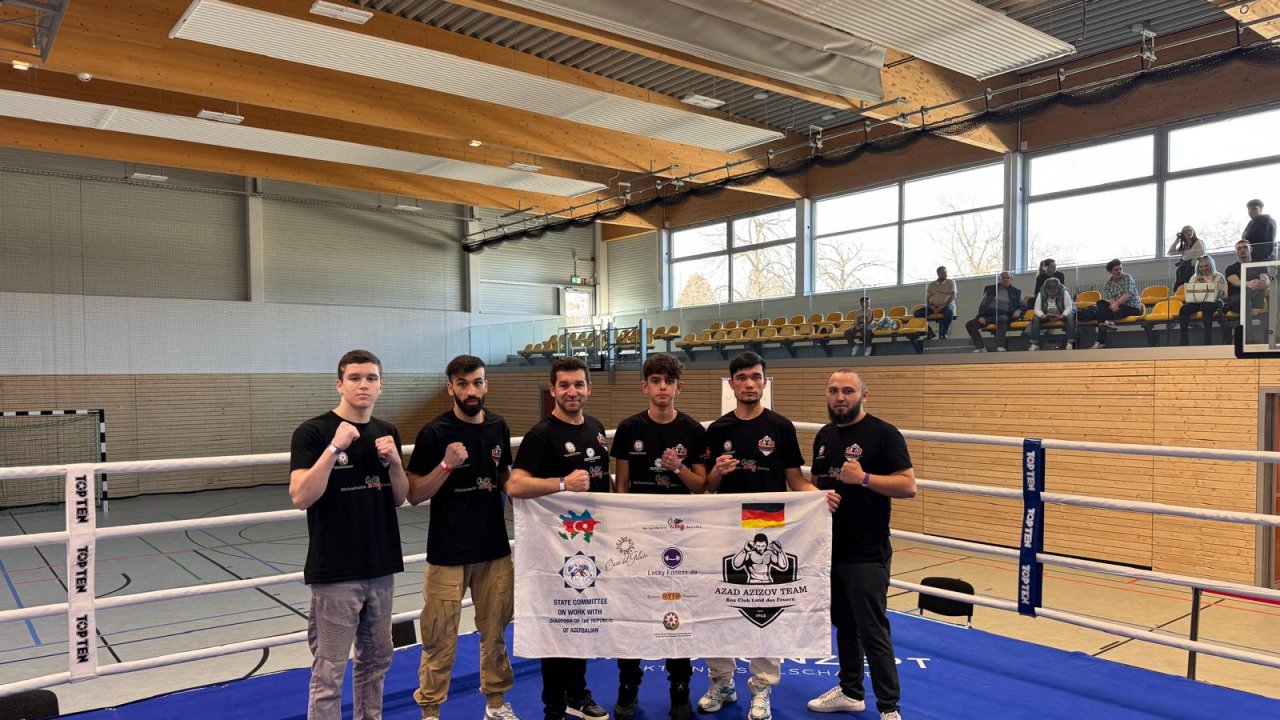 Almaniyada fəaliyyət göstərən “Odlar Yurdu” boks klubu yeni uğura imza atıb (FOTO)